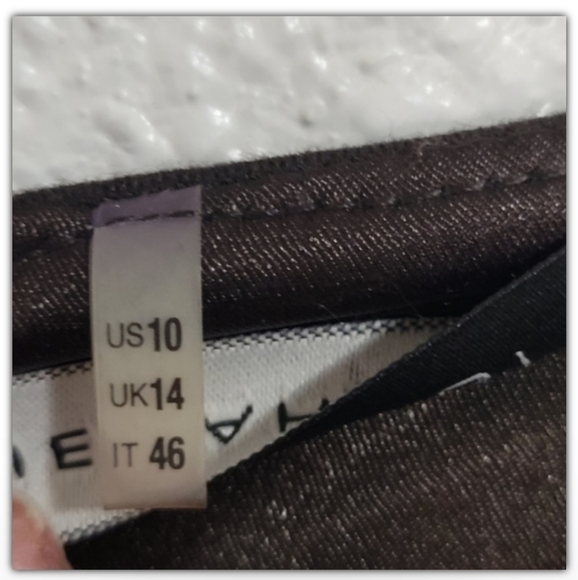 Elie Tahari with some leather details size 10 - Picture 4 of 6